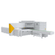 sheet metal swivel folding machine / electric / automatic / precision