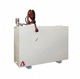 filter tank / oil / double-walled / rectangular