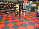 PVC floor tile / anti-slip / for high-traffic areas / for tile