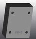 cast iron base plate / rectangular / Cetop 5 / hydraulic