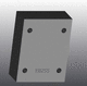 cast iron base plate / rectangular / Cetop 5 / hydraulic