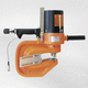 semi-automatic punching unit / hydraulic / sheet metal / portable