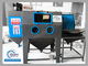 manual blast cabinet / suction / with turntable