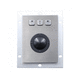 mechanical trackball / panel-mount / 36 mm / stainless steel