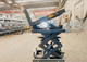 portable scissor lift / hydraulic / for production lines / for factory