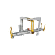 rotary arm stretch wrapping machine / fully-automatic / pallet / PLC