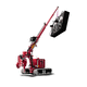 mobile mini crane / self-propelled / boom / indoor/outdoor