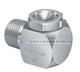 spray nozzle / for liquids / full-cone / stainless steel