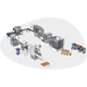 complete packaging line for industrial applications