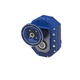 spur gear reducer / helical gear / coaxial / hollow-shaft