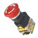 emergency stop push-button switch / panel-mount / non-illuminated / twist-to-release