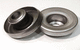 roller conveyor cap / round / electro-welded steel / for tubes