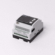 DIN rail programmable controller / analog inputs / digital input / relay outputs
