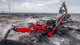 impact crushing and screening plant / mobile / diesel engine / horizontal-shaft