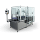 bottle filling and closing machine / for the cosmetics industry