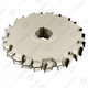 circular milling cutter / insert / finishing / diamond