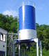 silo for specific applications / welded / flat bottom / for hopper