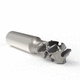 insert milling cutter / copying / plunge / PCD