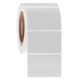 thermal transfer label / printable / adhesive / for plastics