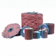 non-woven abrasive / narrow / nylon-fibered / wide