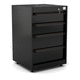 storage cabinet / floor-mounted / 4-drawer / aluminum