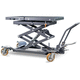 scissor lift table / hydraulic / foot-operated / mobile