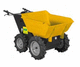 crawler mini dumper / electric / front-loading / mini