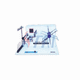 turntable wrapping machine / for textiles
