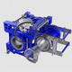 quick filter changer / manual / mechanical / for pipelines
