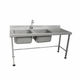 sink for the food industry / hand washing / hygienic