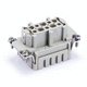 data connector / DIN / spring / voltage
