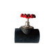 stop valve / for pipes / for pipes / welding