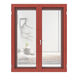 sliding door system / aluminum / safety / indoor