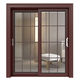 sliding door system / aluminum / design / indoor