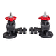 liquids level indicator / bypass / flange / plastic
