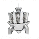 multihead weigher / for meat / seed / with vibratory feeder