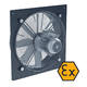 ATEX fan / low-noise / IP55 / wall