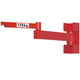 wall-mounted jib crane / 180° / 300° / rotary