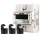 three-phase electric energy meter / DIN rail / RS-485 / residential