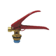 piston valve / lever / for water / threaded