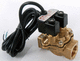 2-way solenoid valve / for fuel / female / anti-corrosion