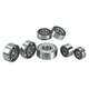 ball bearing / radial / chrome steel / ceramic