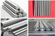 stainless steel rod / construction / polished