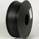 carbon fiber-reinforced PLA filament / for 3D printers / 1,75 mm / black