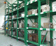 storage warehouse rack / with shelves / mobile / for mold tools