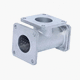 hydraulic strainer / stainless steel / flange