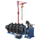 butt welding machine / semi-automatic / for plastic pipe / hydraulic