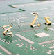 electrical contact with wire springs / finger / copper