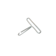 hook with eye / cable / galvanised steel
