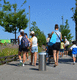 steel fixed bollard / outdoor / parking / exterior